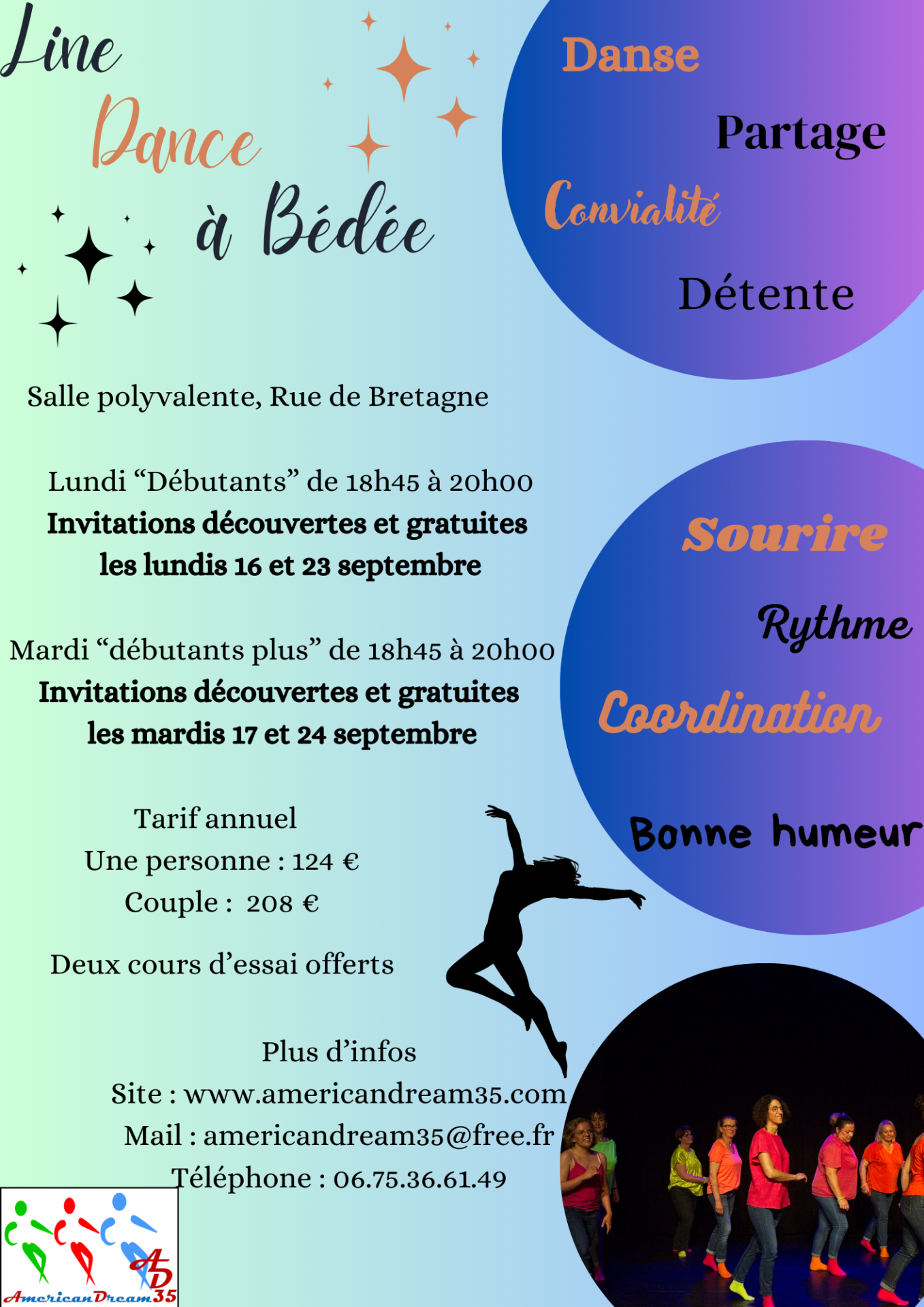 Affiche line dance 2024 2025 1
